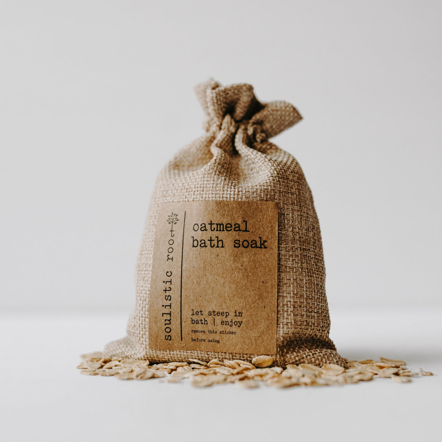 Herbal Oatmeal Bath Soak for Seronal body care collection