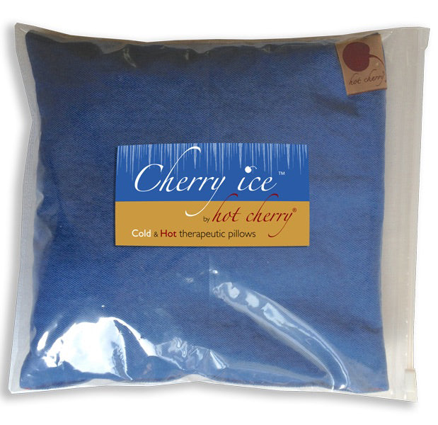 Cherry Ice Blue Denim Square