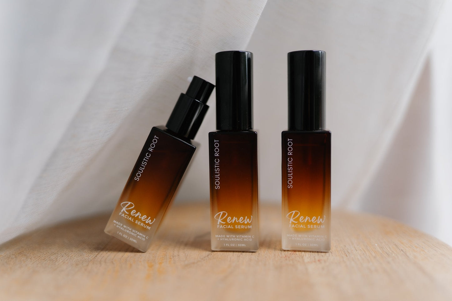 Renew Facial Serum — Vitamin C & Hyaluronic