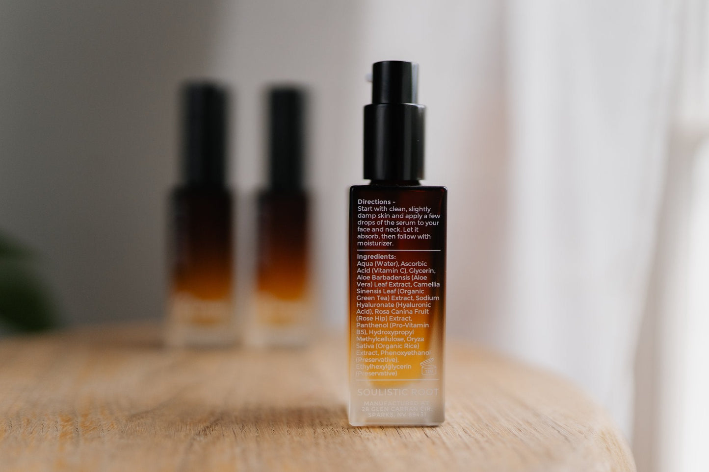 Renew Facial Serum — Vitamin C & Hyaluronic