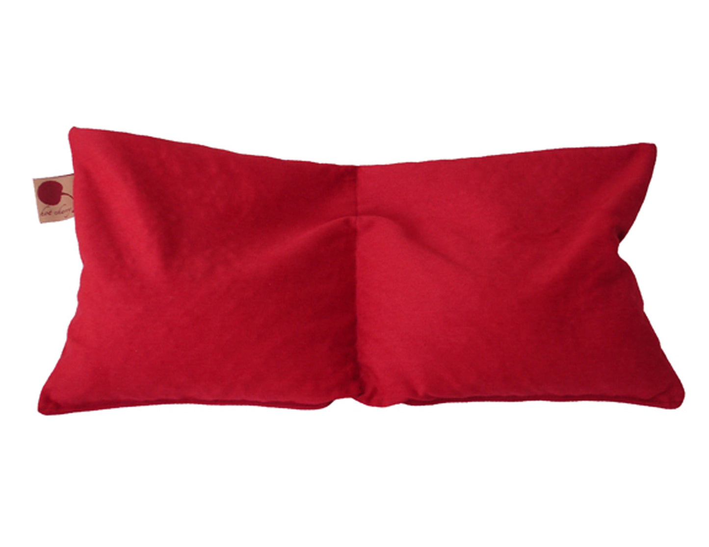 Red denim double square
