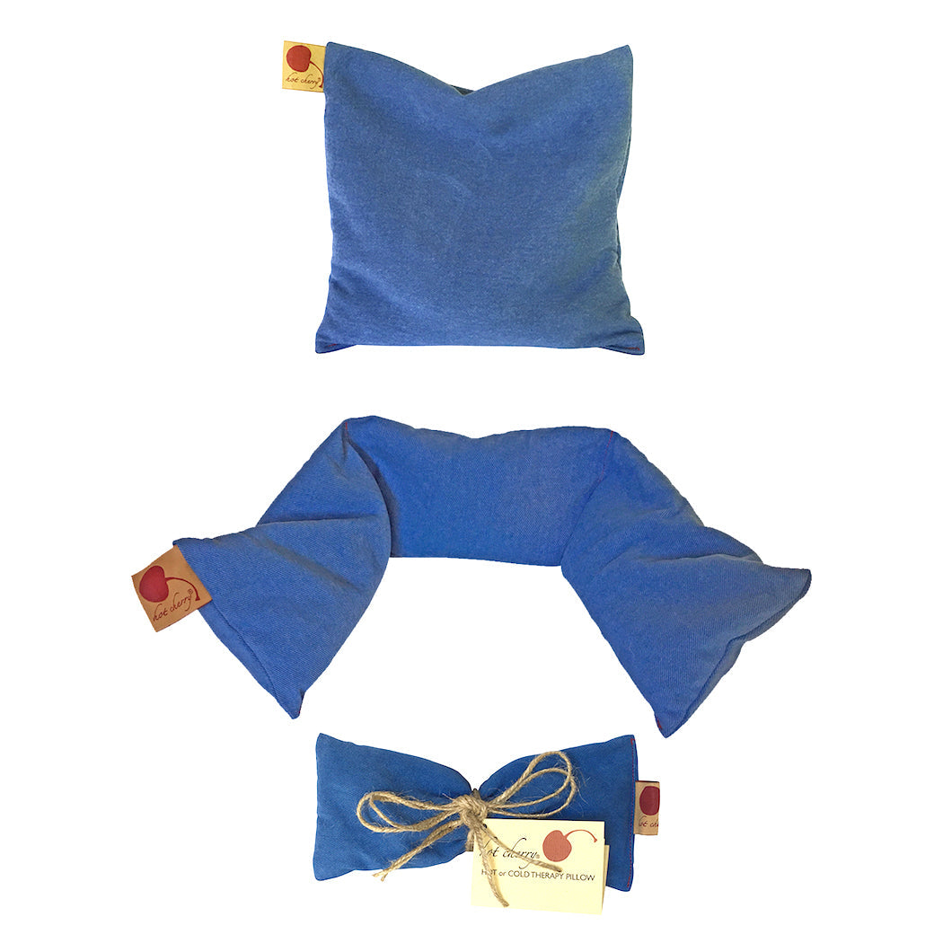 Blue denim comfort set