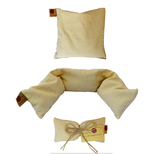 Natural denim cherry-pit comfort set