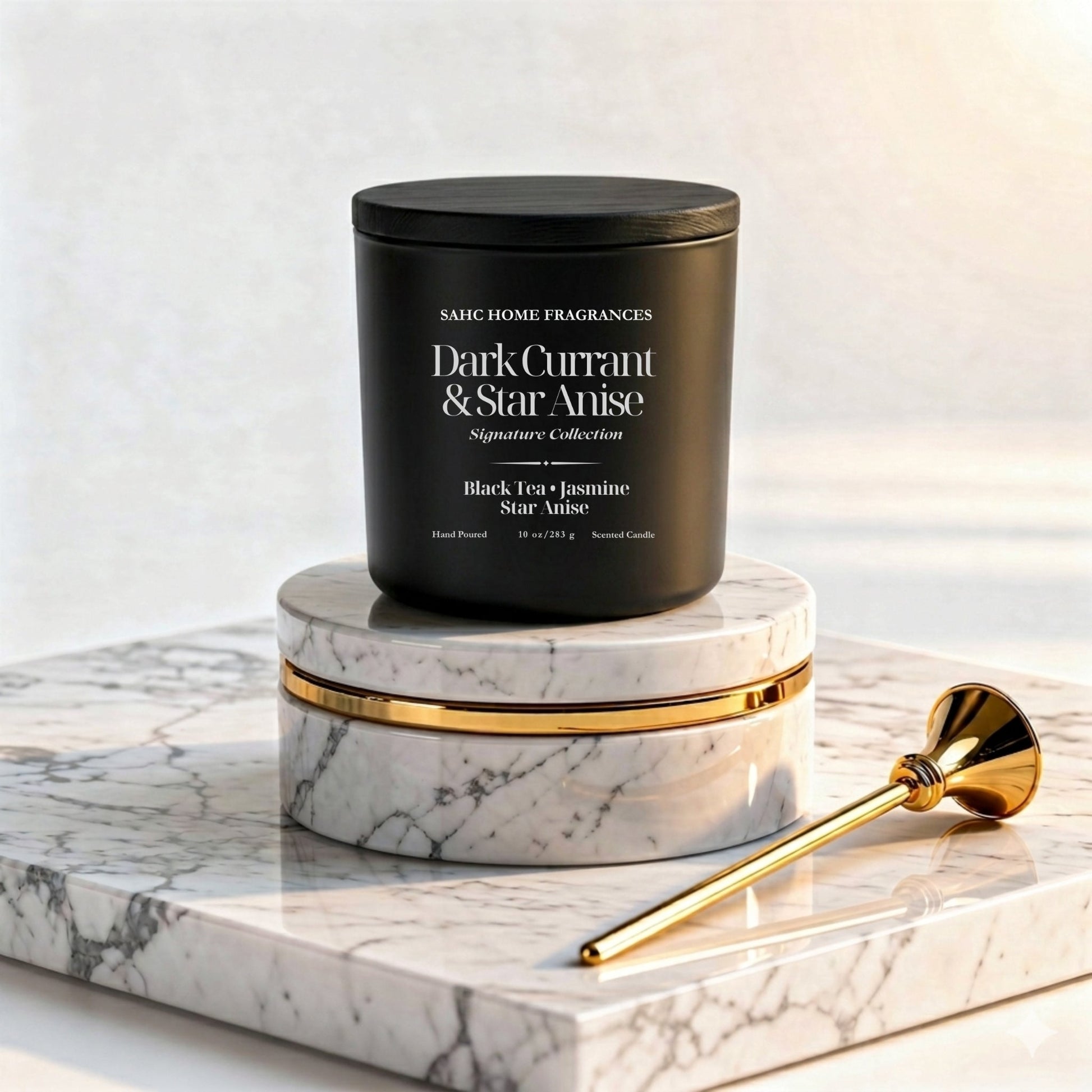 Dark Currant & Star Anise | Luxury Fragrance Candle-1