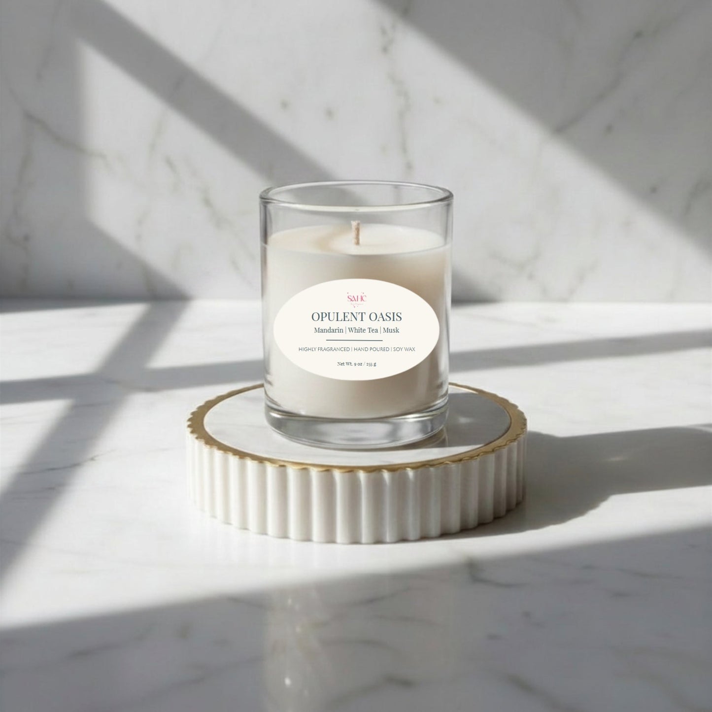 Opulent Oasis Premium Soy Candle