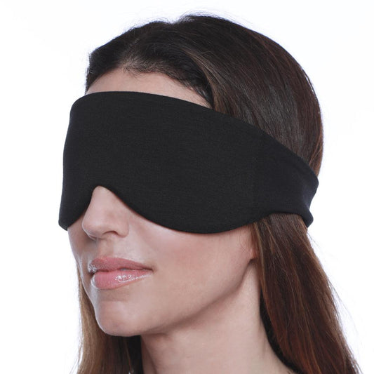 The Quiet Sleep Mask — Jet Black