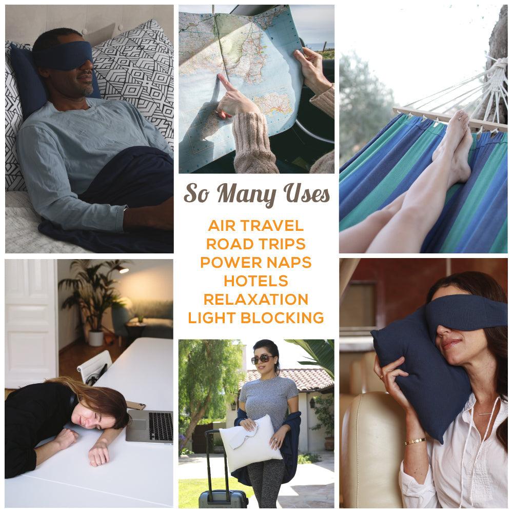 The Quiet Sleep Mask — Jet Black